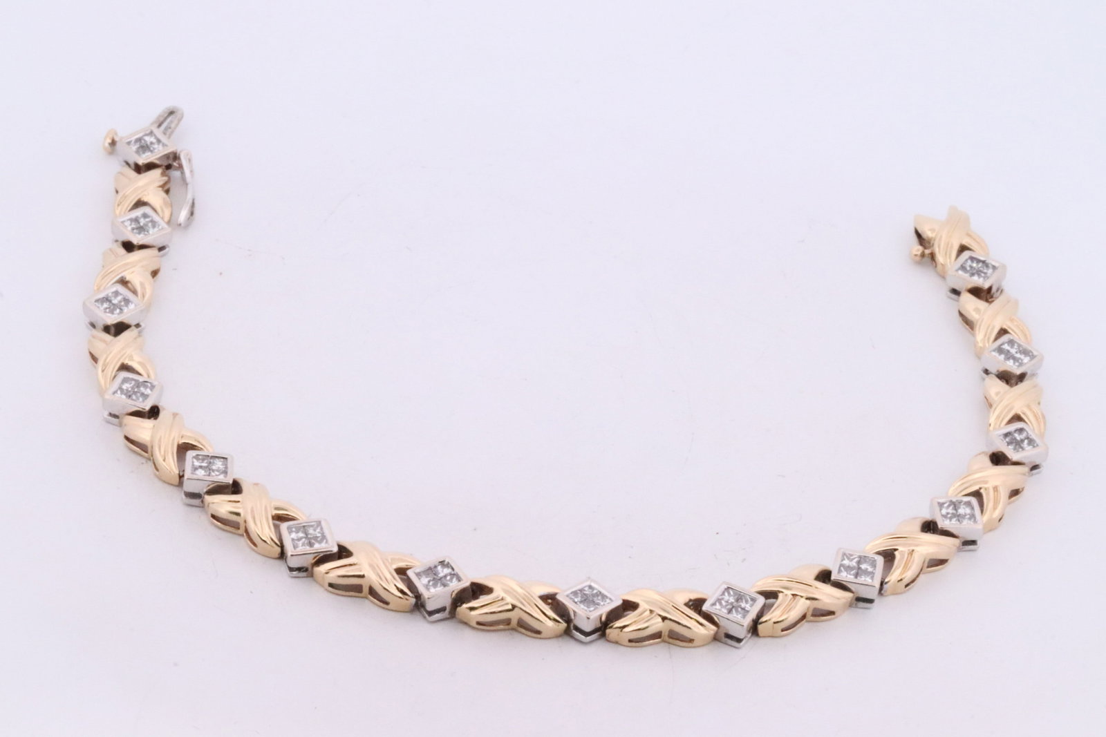 2ct Diamond Bracelet. - 7