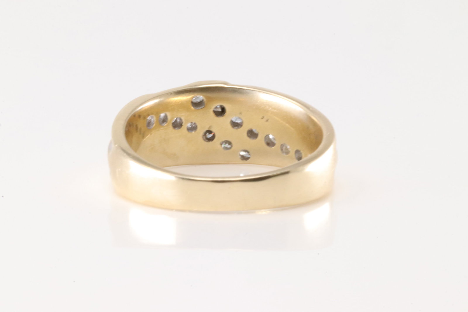 Wedding Diamond Ring 14Kt. - 4