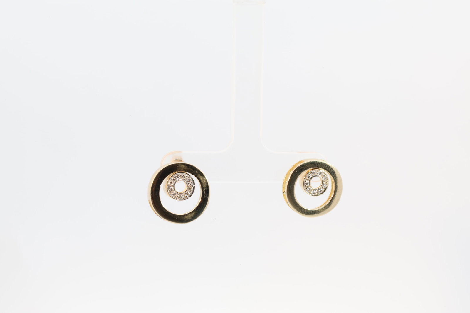 Diamond Stud Earring 14Kt. - 2