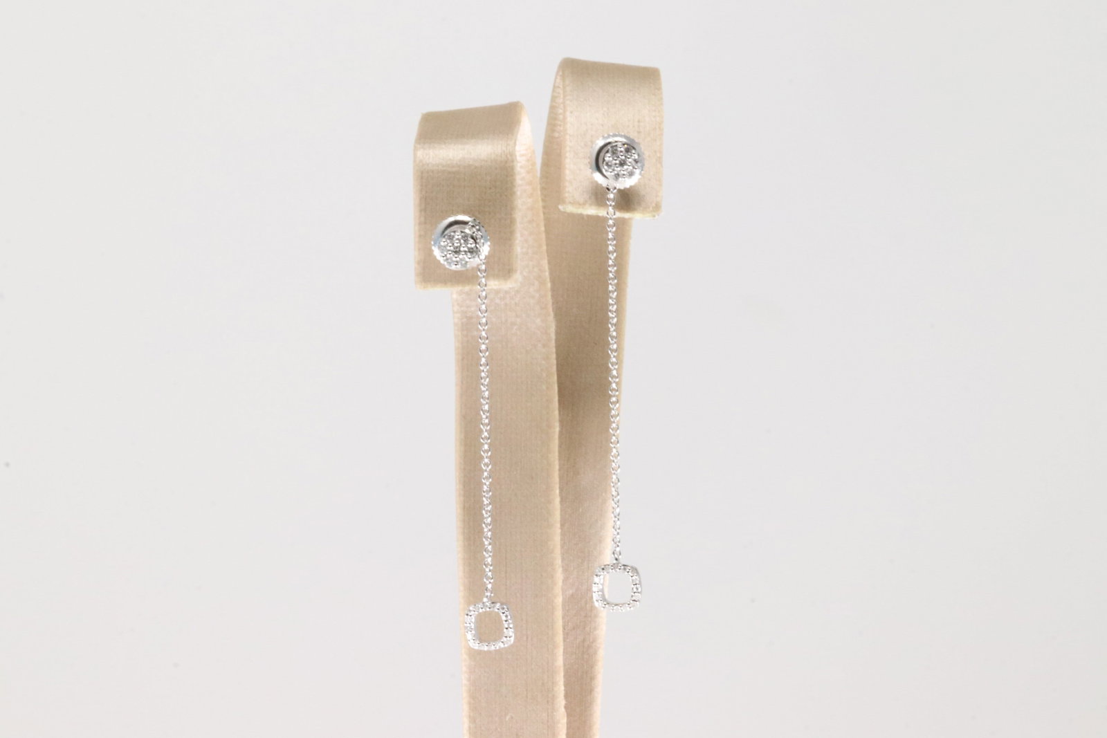 Diamond Stud & Dangling Earring 14Kt. - 2