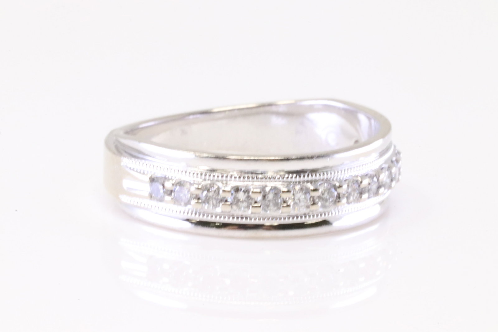 Diamond Wedding Ring 10Kt. - 2