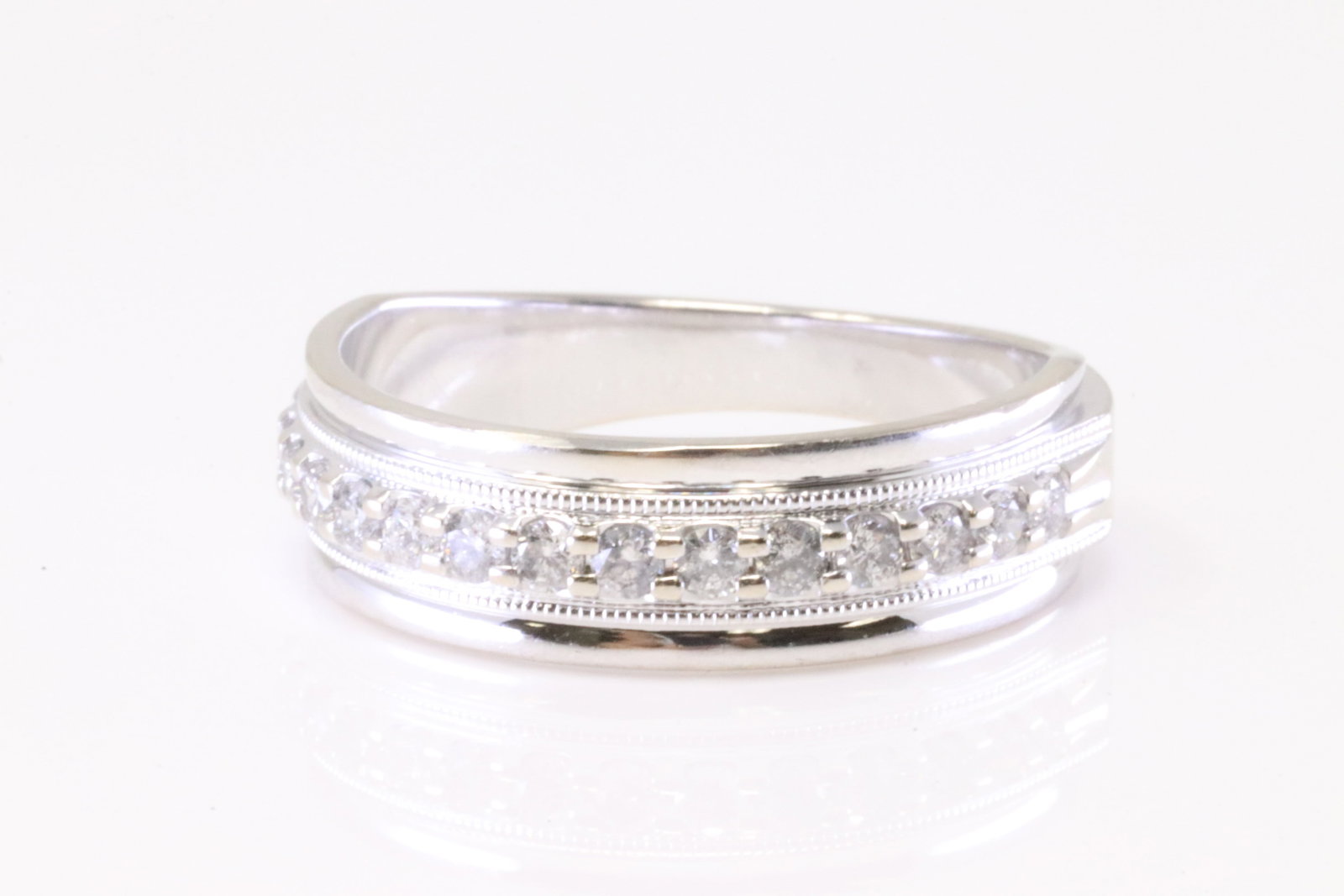 Diamond Wedding Ring 10Kt. - 3