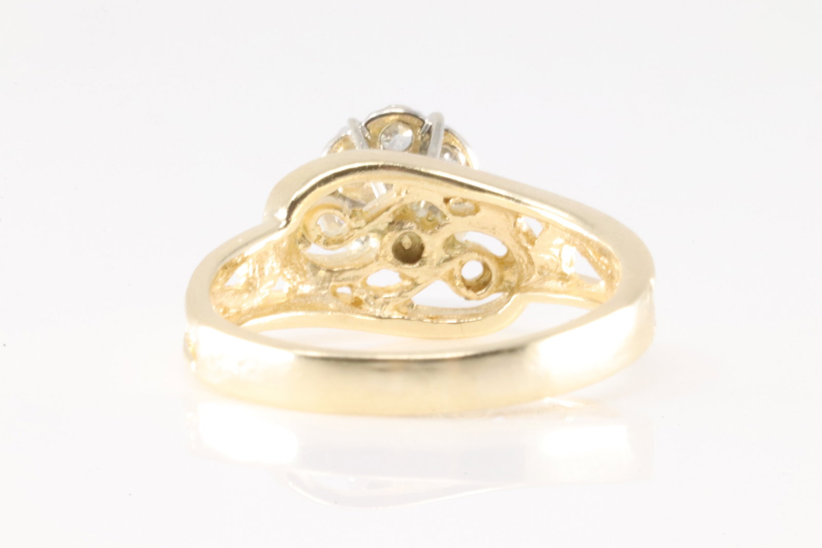 Diamond Ring 14Kt. - 4