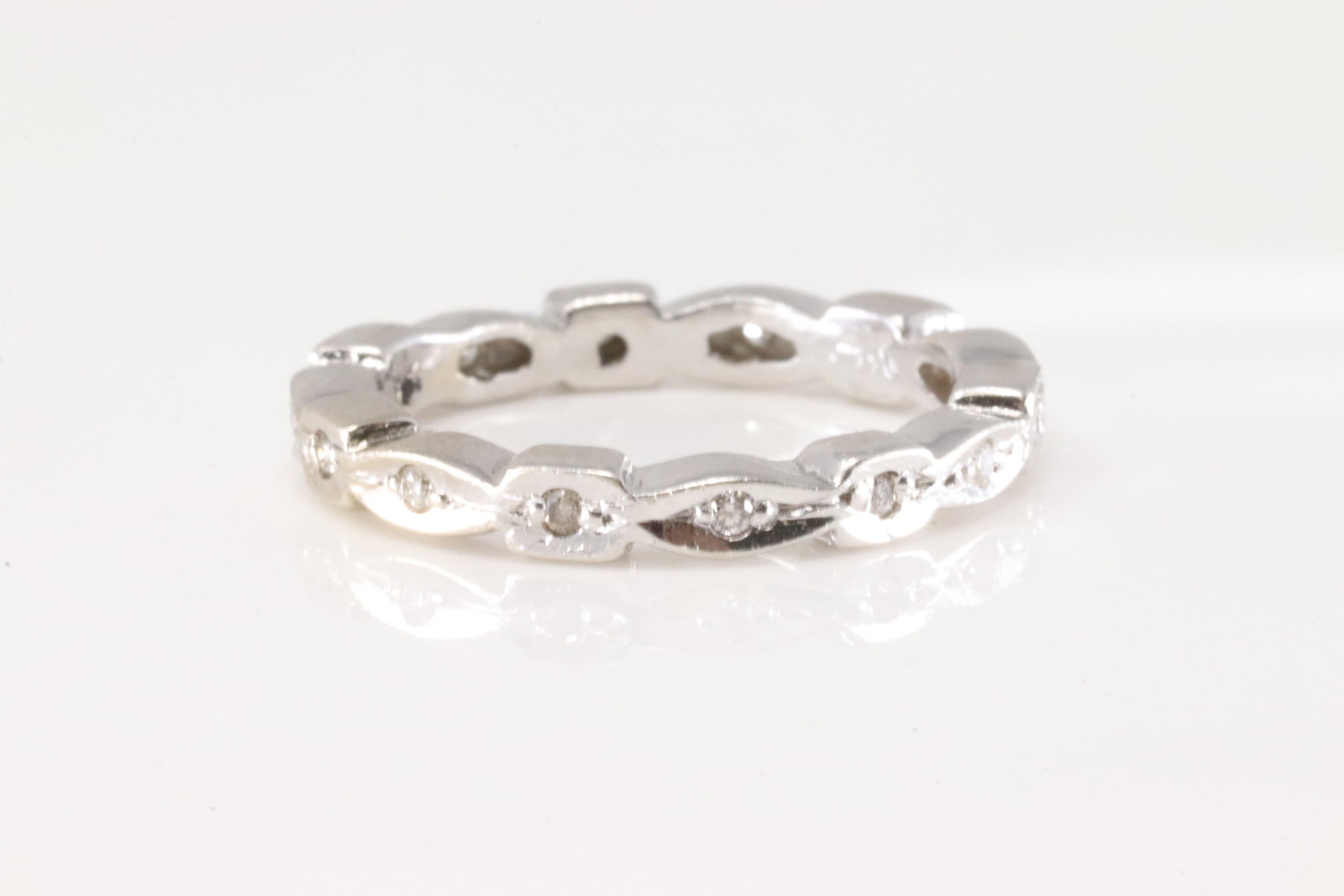 Eternity Diamond Ring 14Kt. - 3