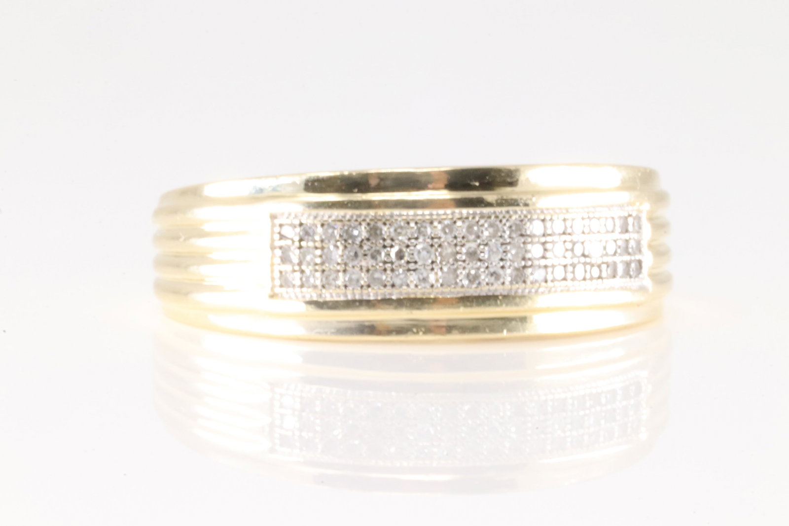 Wedding Diamond Ring 14Kt. - 2