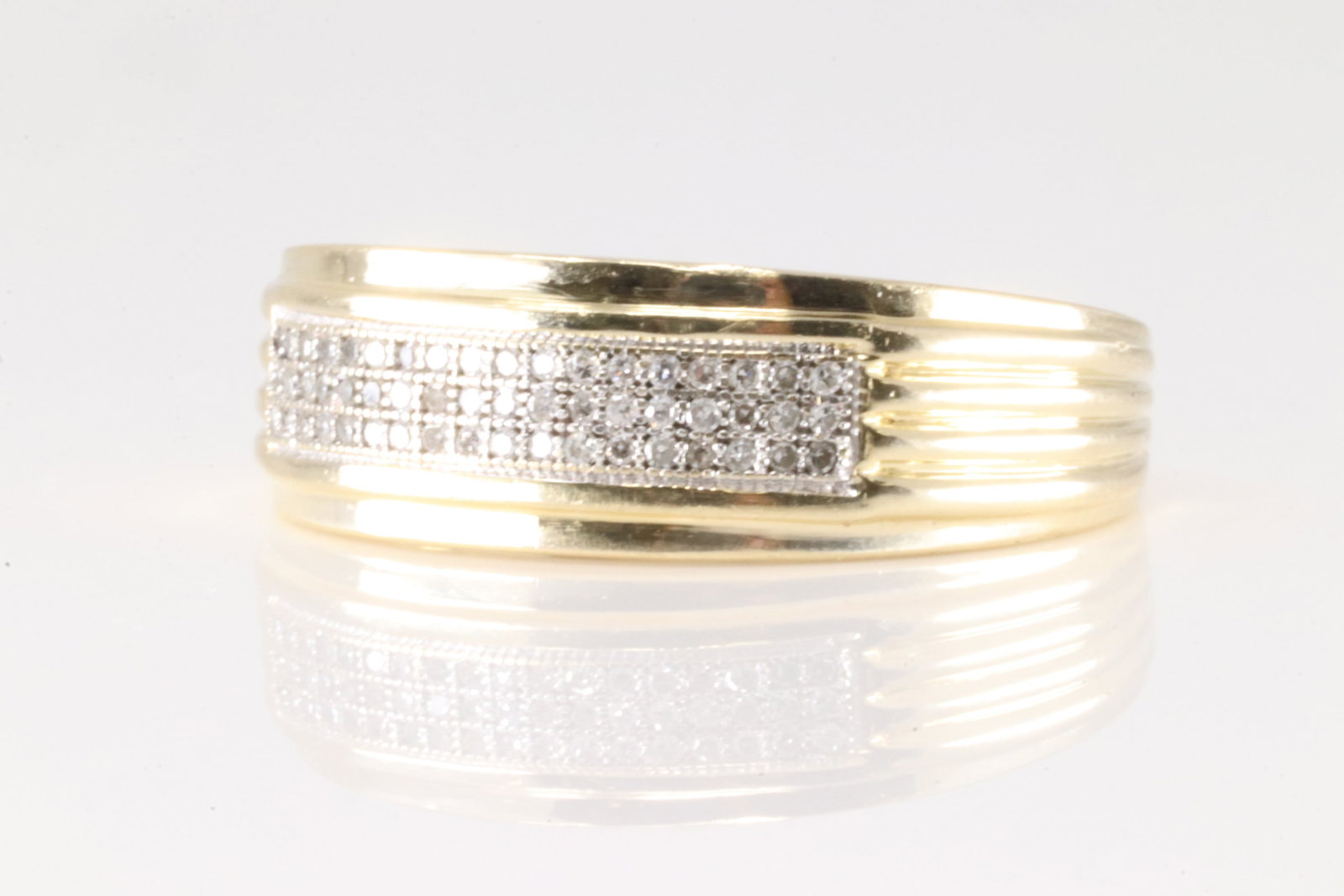 Wedding Diamond Ring 14Kt. - 3