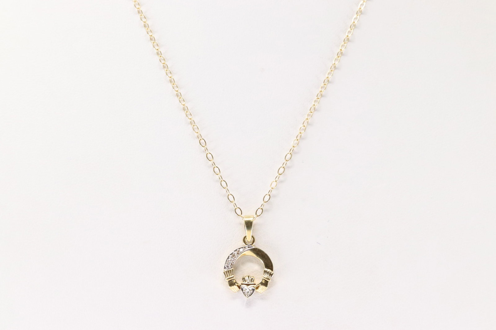Diamond Pendant / Necklace 14Kt. (1 of 3)
