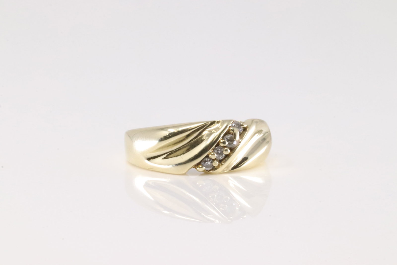 Wedding Diamond Ring 14Kt. - 2