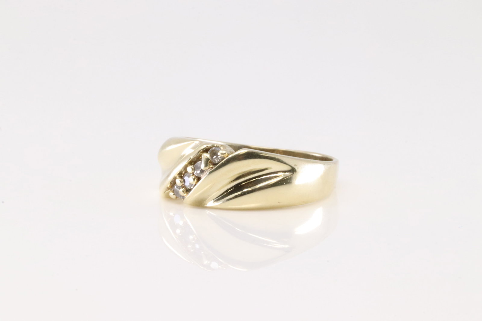 Wedding Diamond Ring 14Kt. - 3
