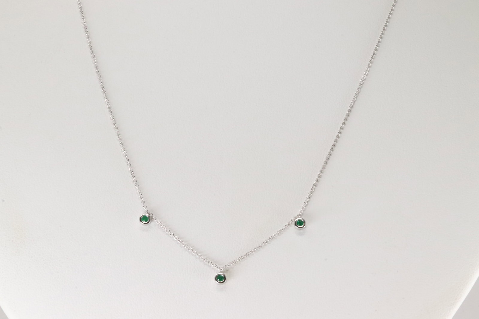 Emerald Necklace 14Kt. - 2