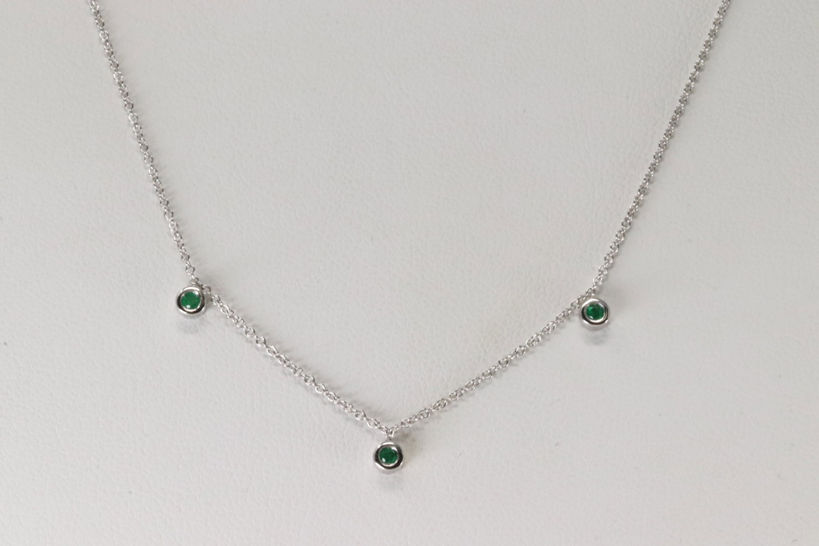 Emerald Necklace 14Kt. - 3