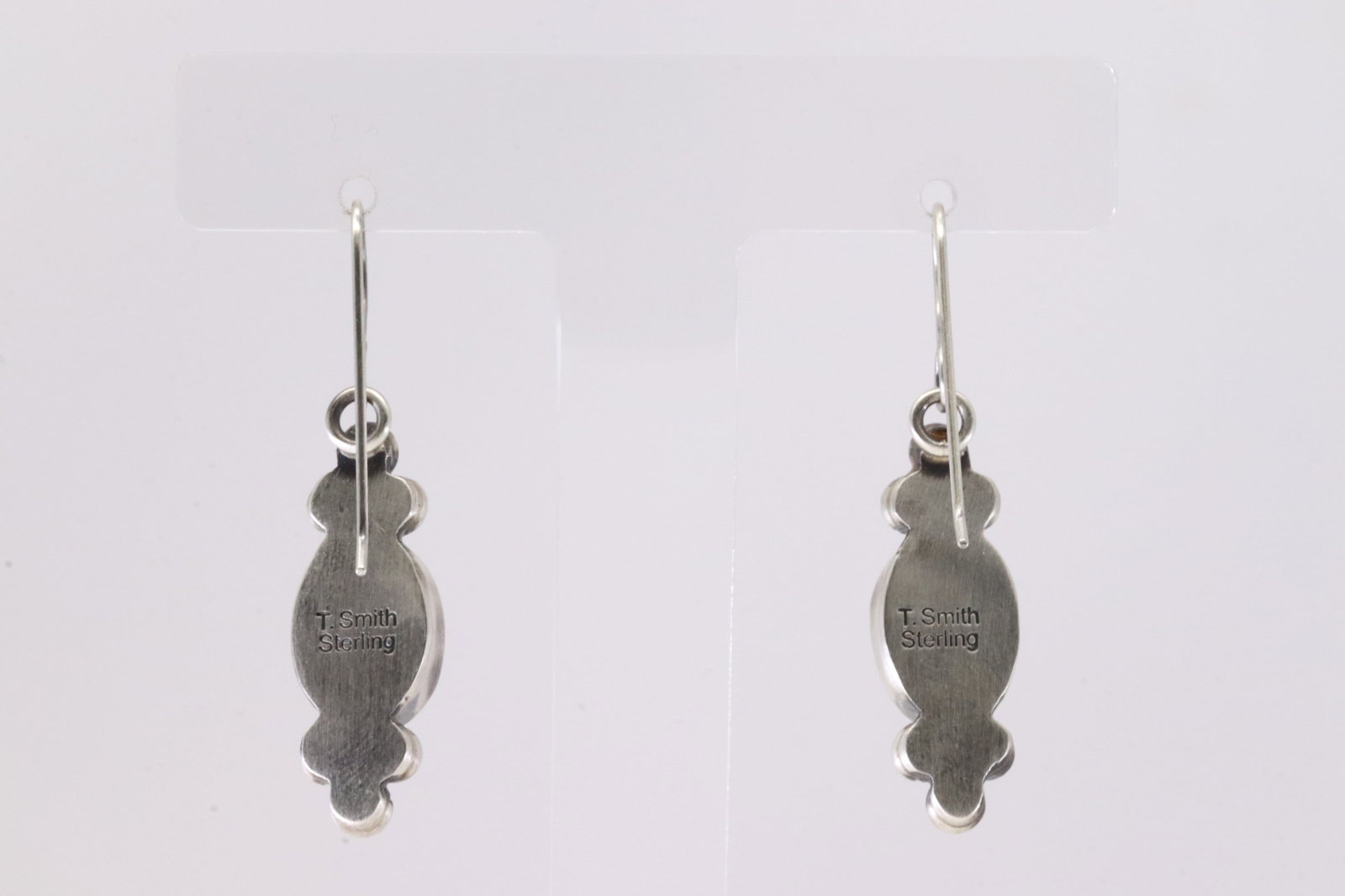 Native America Navajo Sterling Silver Golden Hill Turquoise Squash Necklace & Earring's Set By - 4