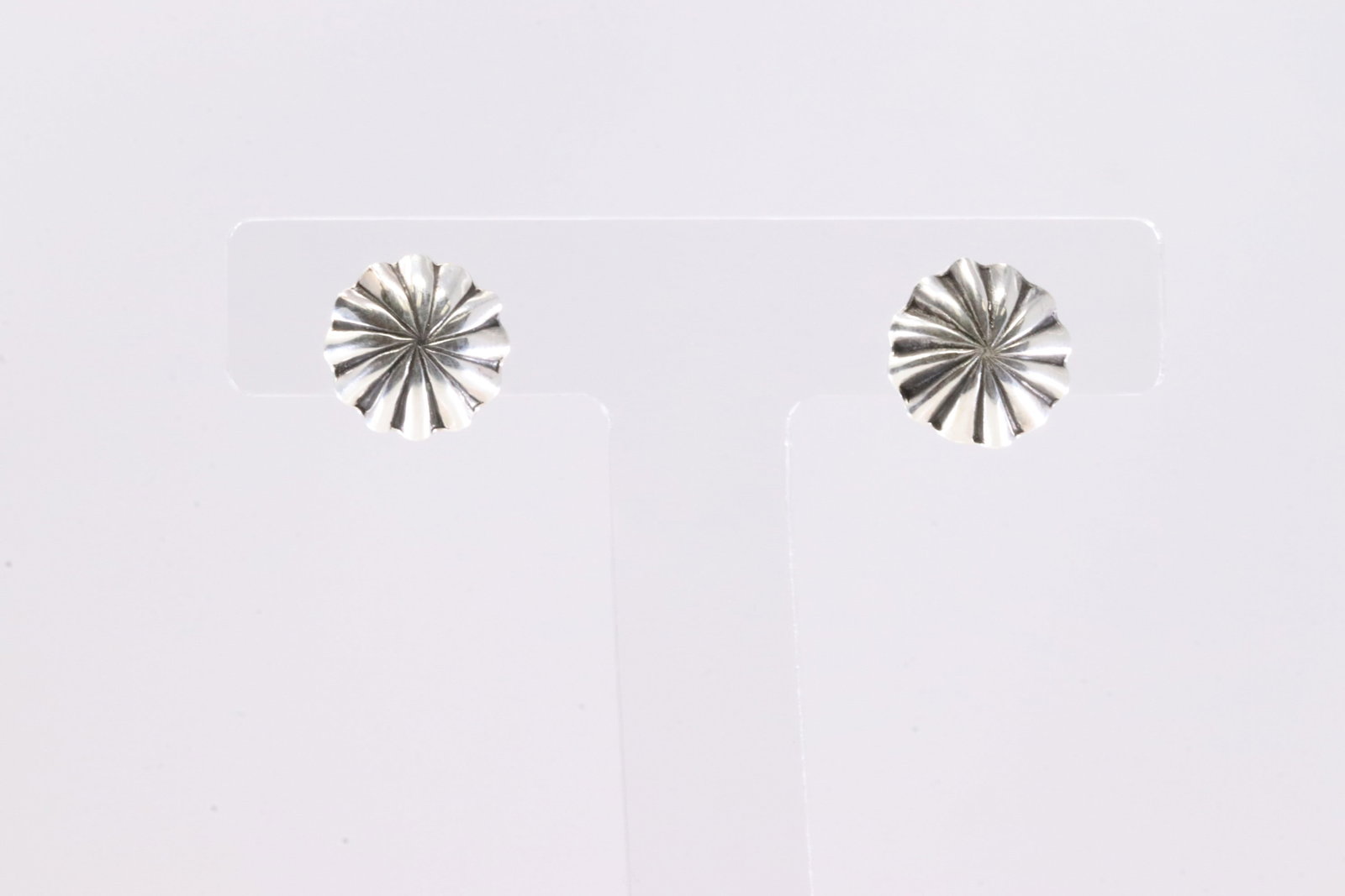 America Sterling Silver Solid Post Earring's. - 2