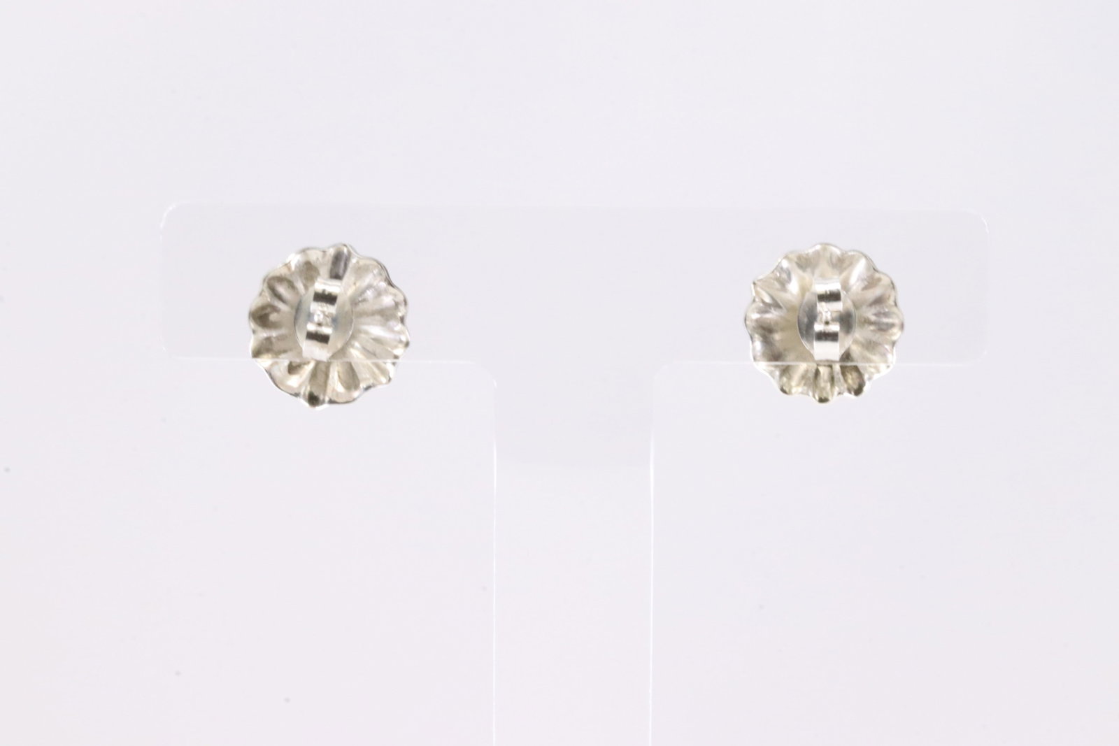 America Sterling Silver Solid Post Earring's. - 3
