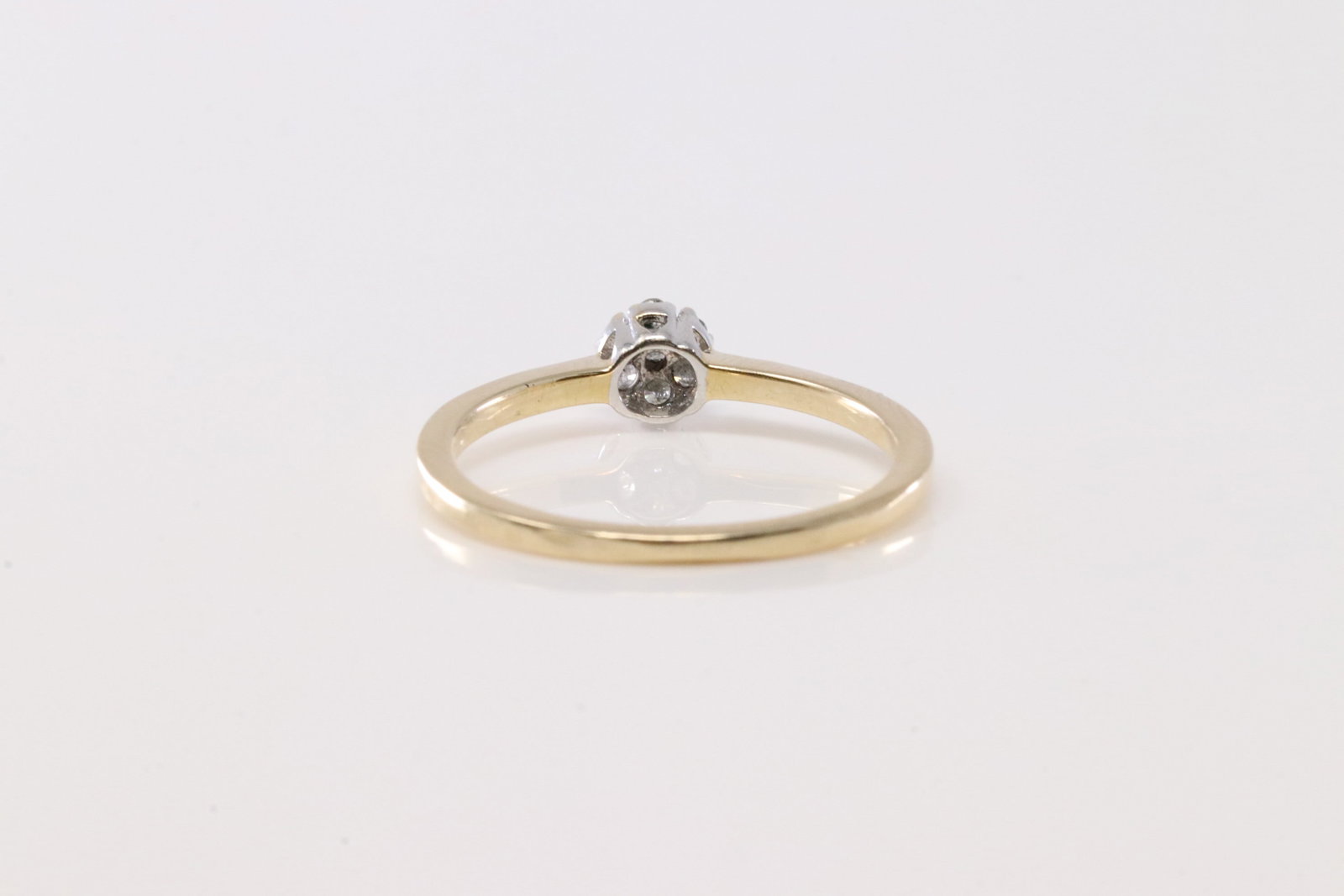 Diamond Ring 14K. - 4