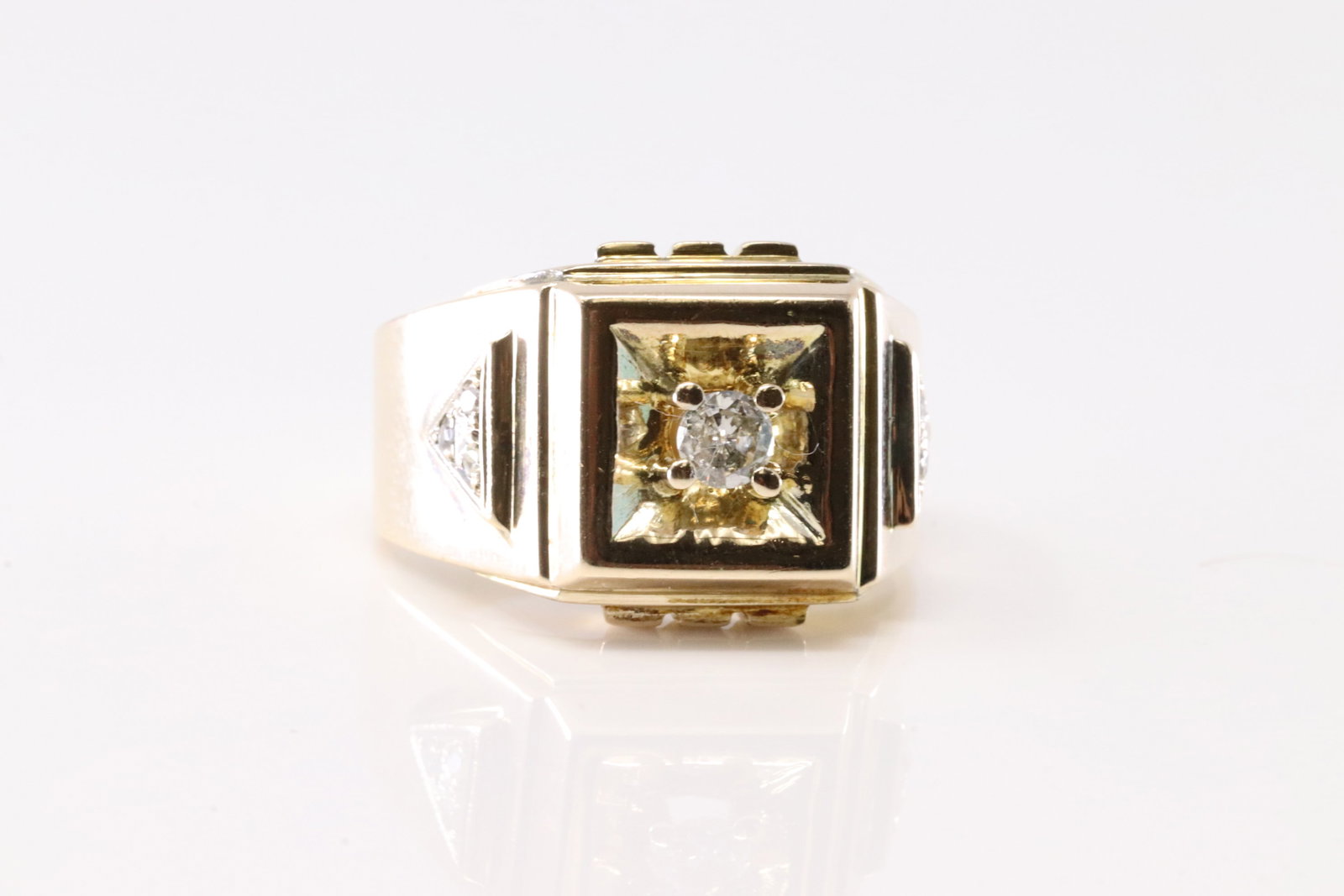 Diamond Ring 14Kt. - 3