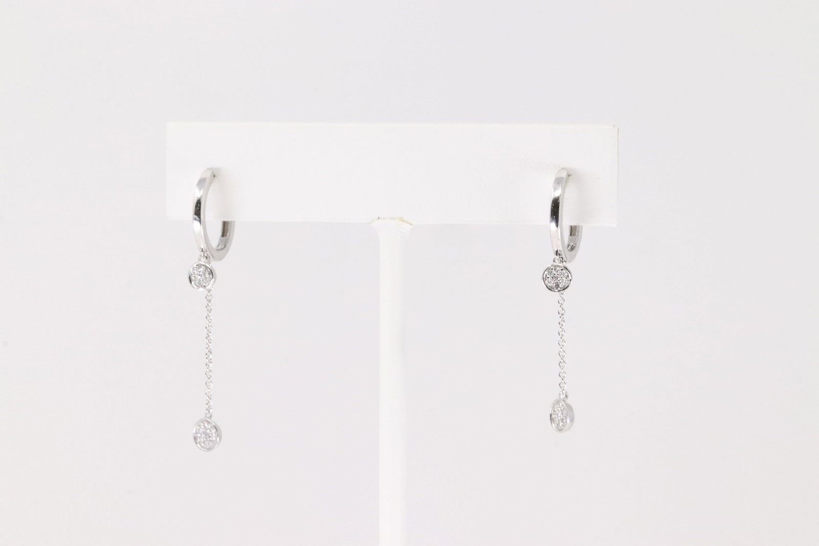 Diamond Hoop Earring 14Kt. - 3