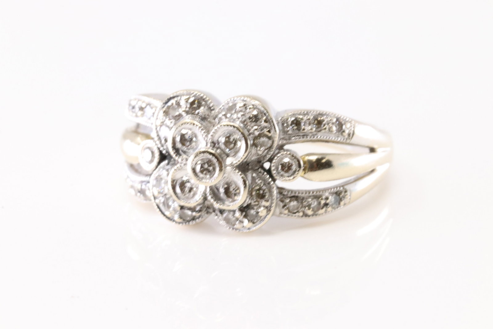 Diamond Ring 14Kt. - 3