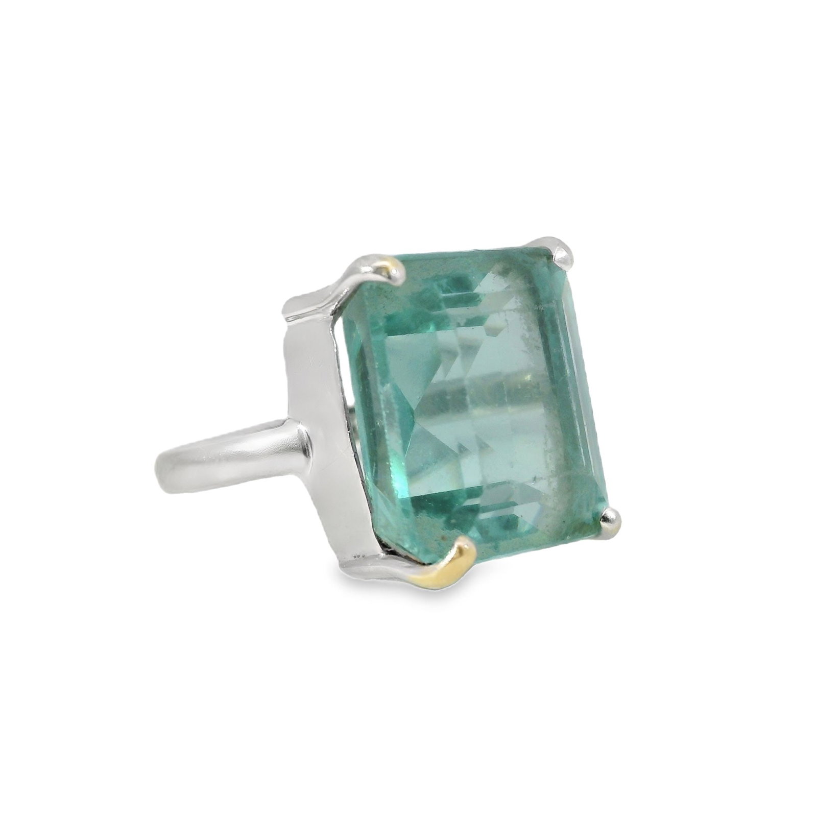 Blue Stone Ring 18Kt. - 3