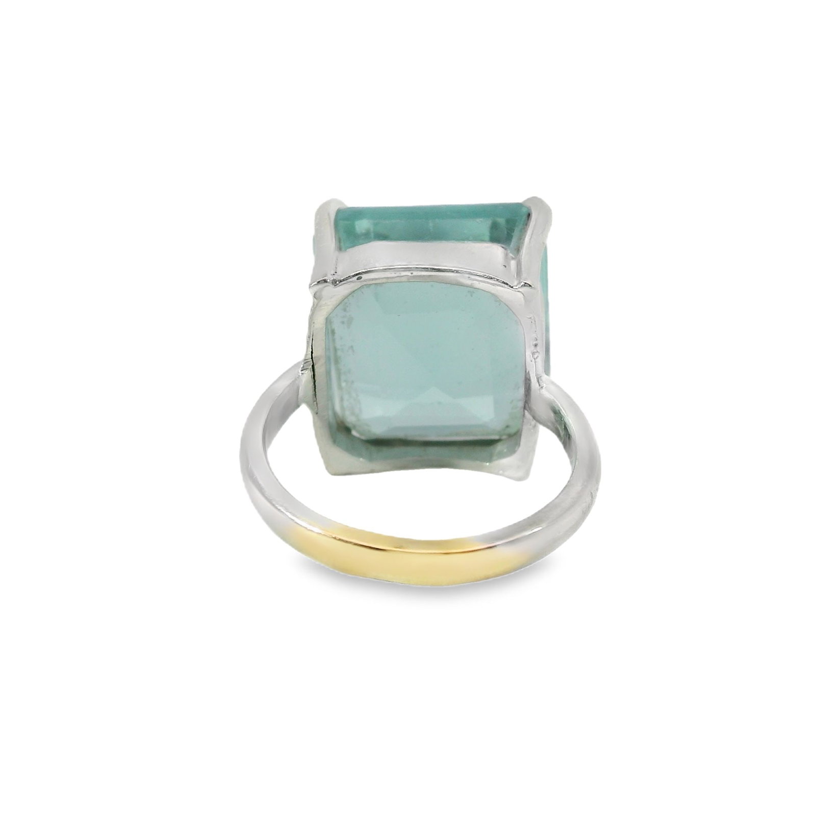 Blue Stone Ring 18Kt. - 4