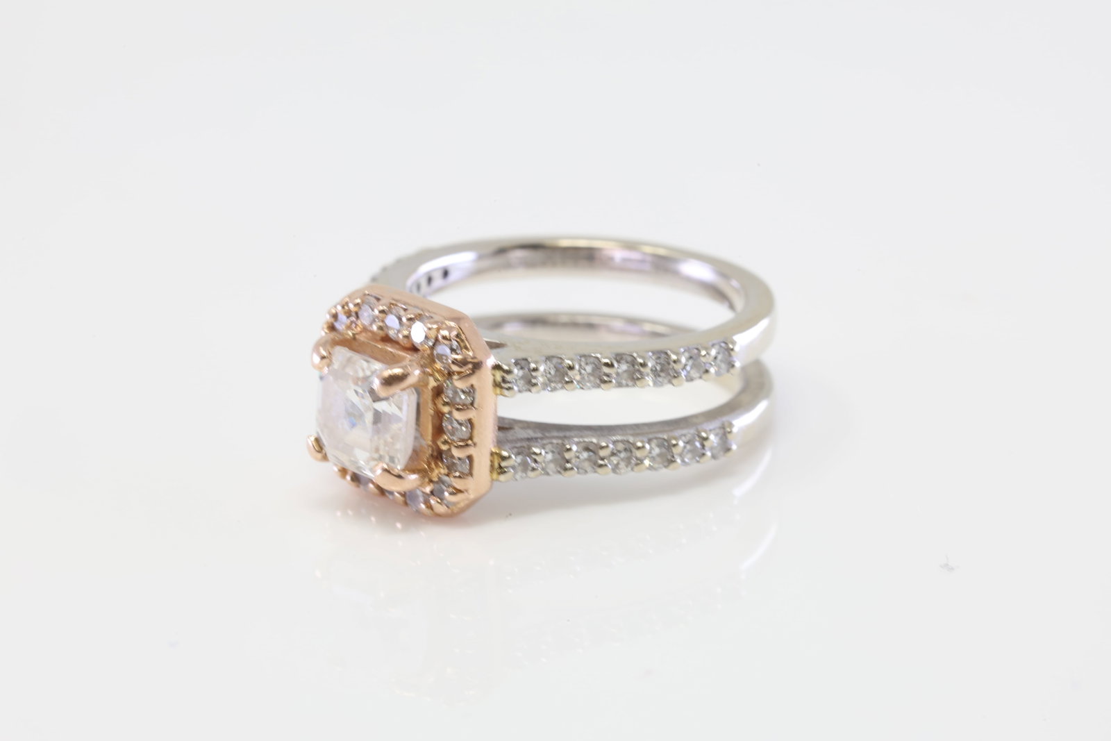 Wedding Diamond Ring 14Kt. - 2