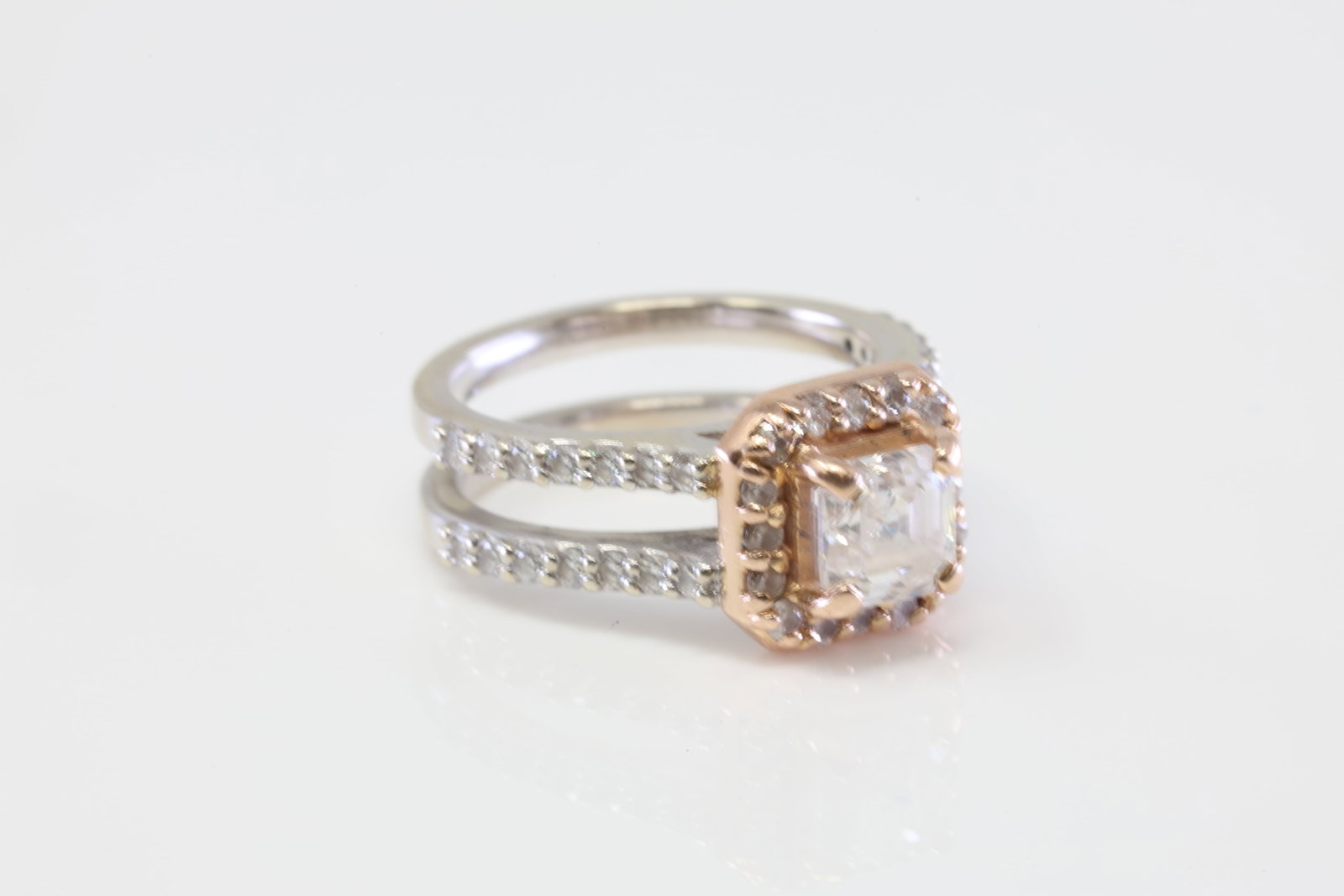 Wedding Diamond Ring 14Kt. - 3