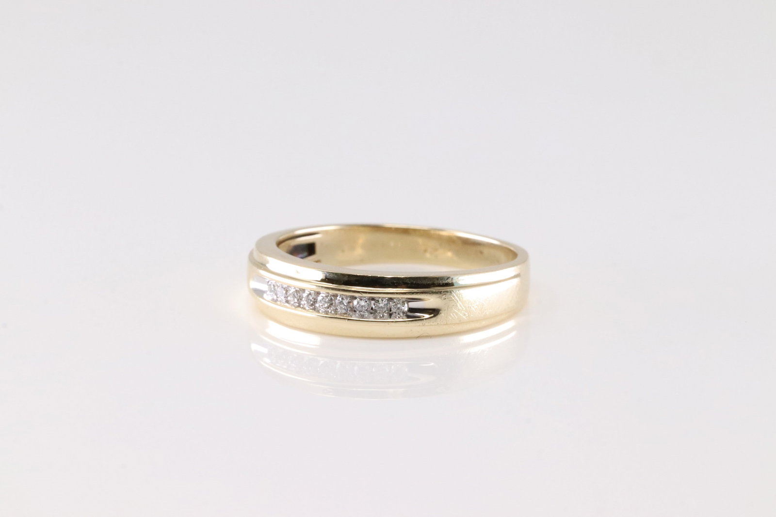 Wedding Diamond Ring 10Kt. - 3