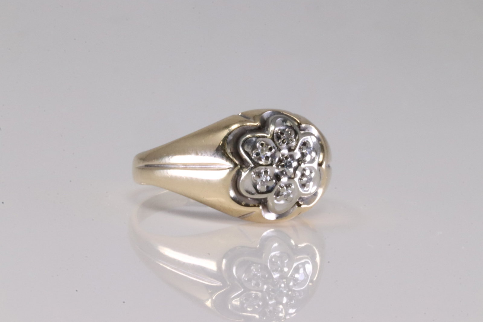 Diamond Ring 14Kt. - 3