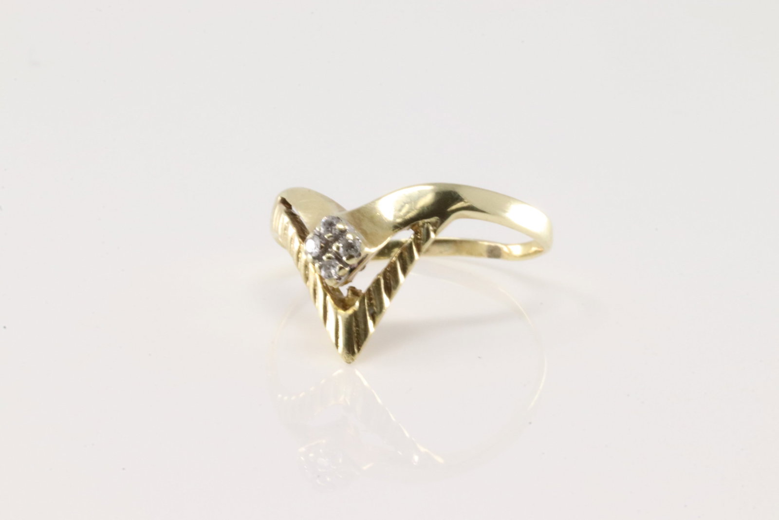 Diamond Ring 14Kt. - 3