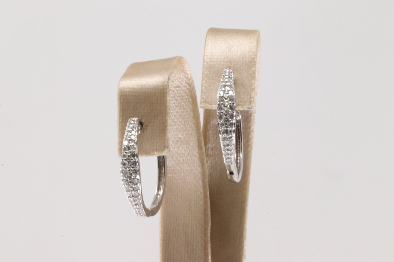 Diamond Hoop Earring 14Kt. - 2