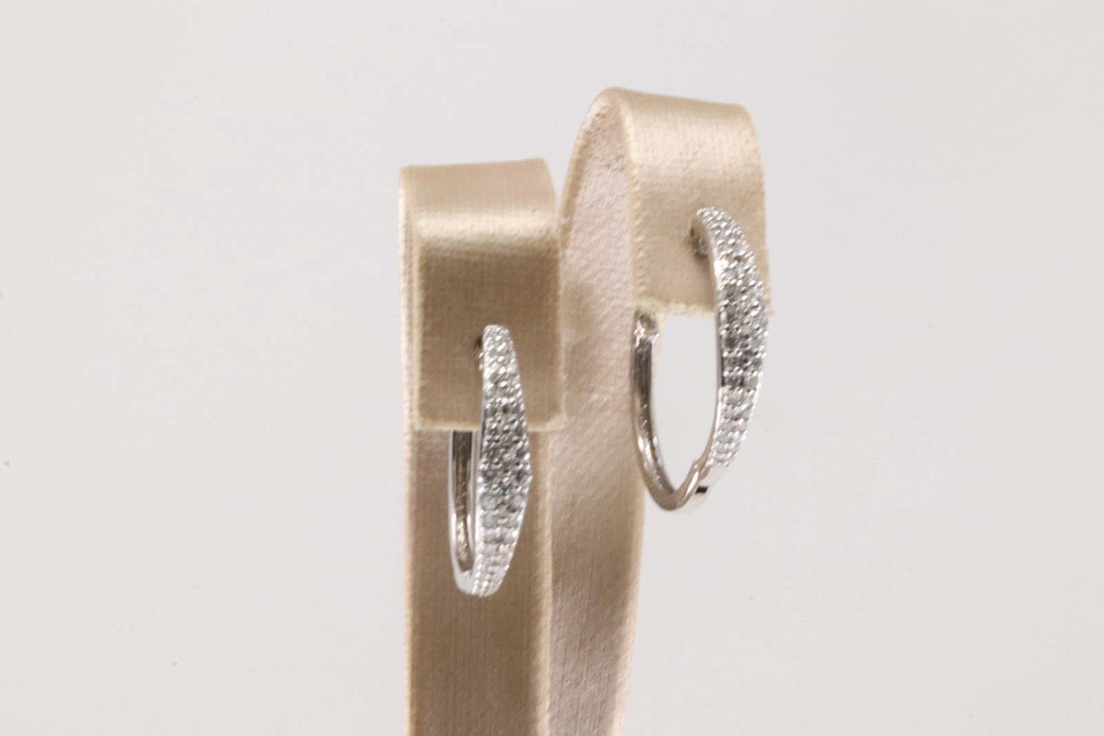 Diamond Hoop Earring 14Kt. - 3