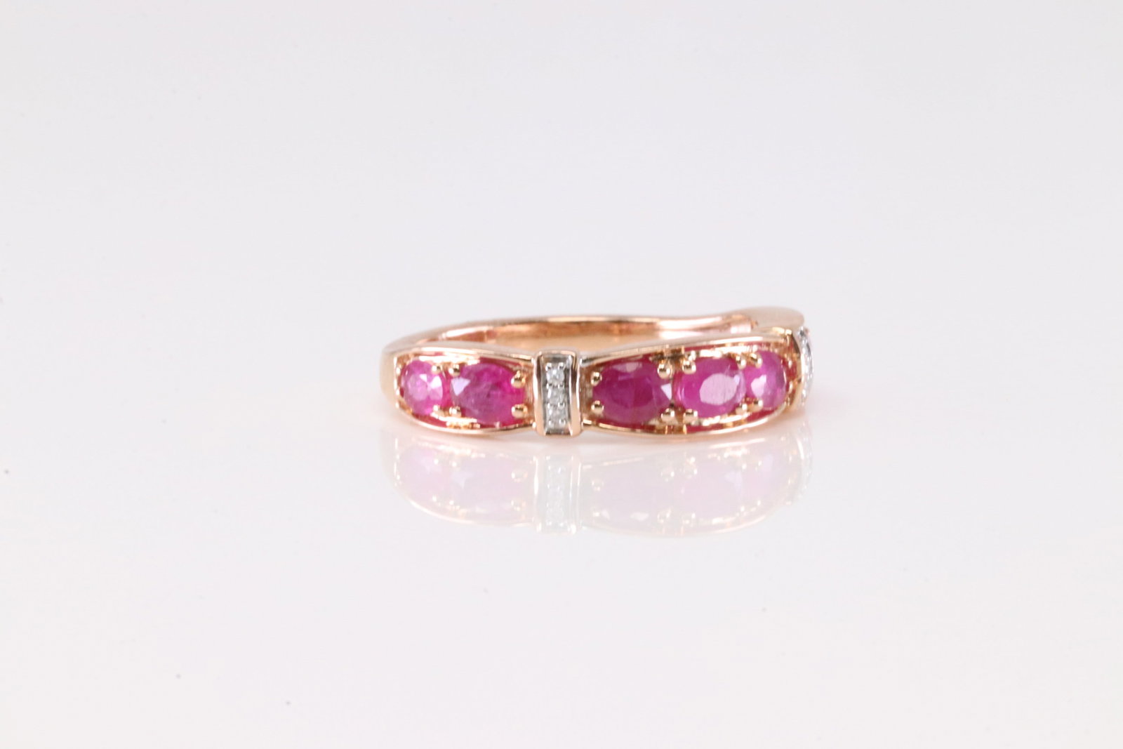 Ruby & Diamond Ring 10Kt. - 2