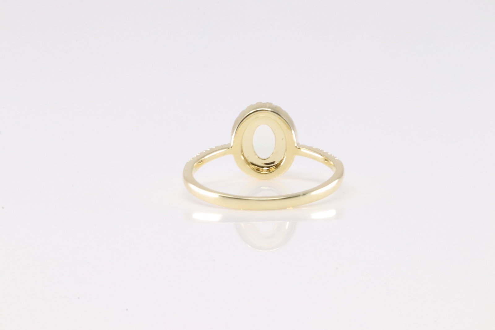 Opal & Diamond Ring 10Kt. - 4