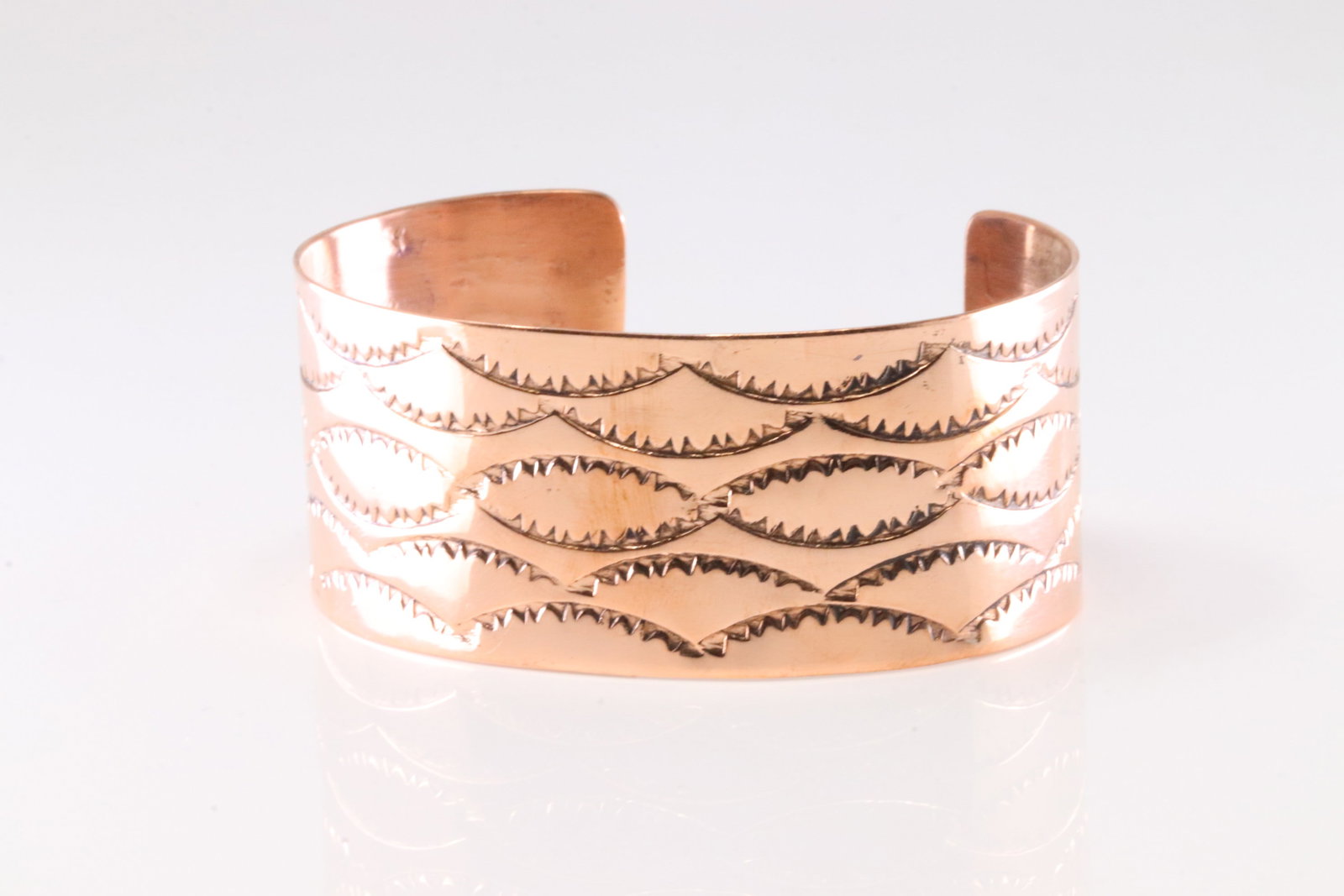 American Copper Bracelet Cuff. - 3