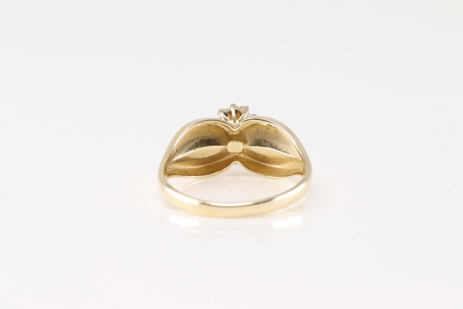 Emerald & Diamond Ring 14Kt. - 4