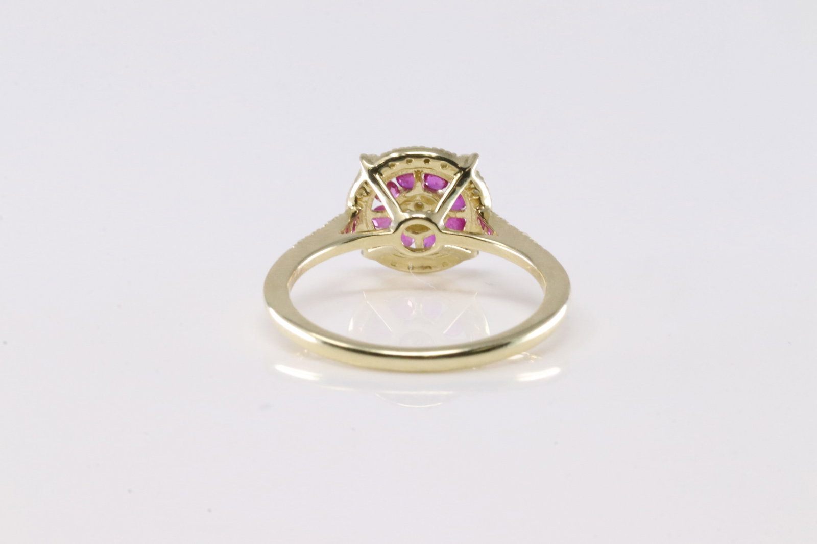 Ruby & Diamond Ring 10Kt. - 4