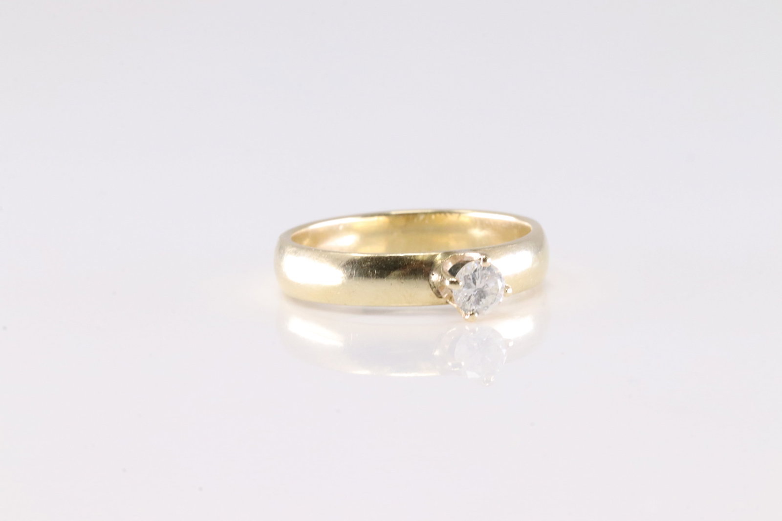 Engagement Diamond Ring 14Kt. - 2