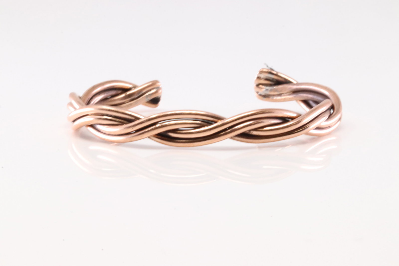 America Copper Solid Bracelet Cuff. (1 of 4)