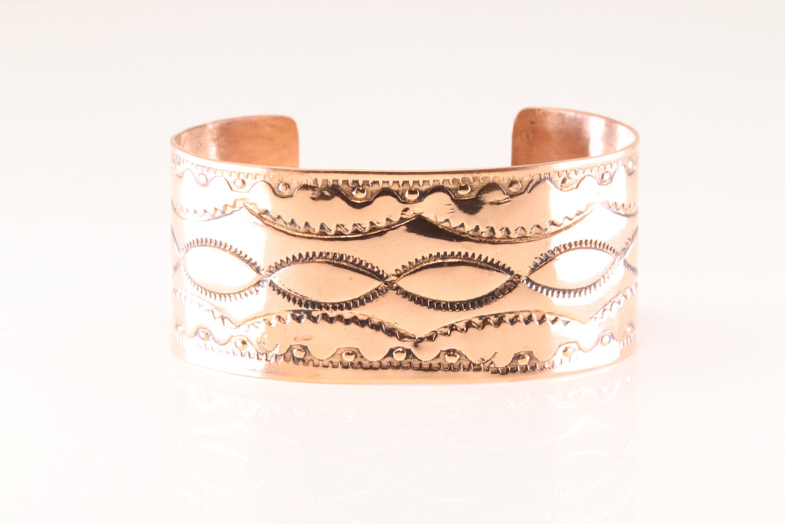 Native Copper Bracelet Cuff. (1 of 4)