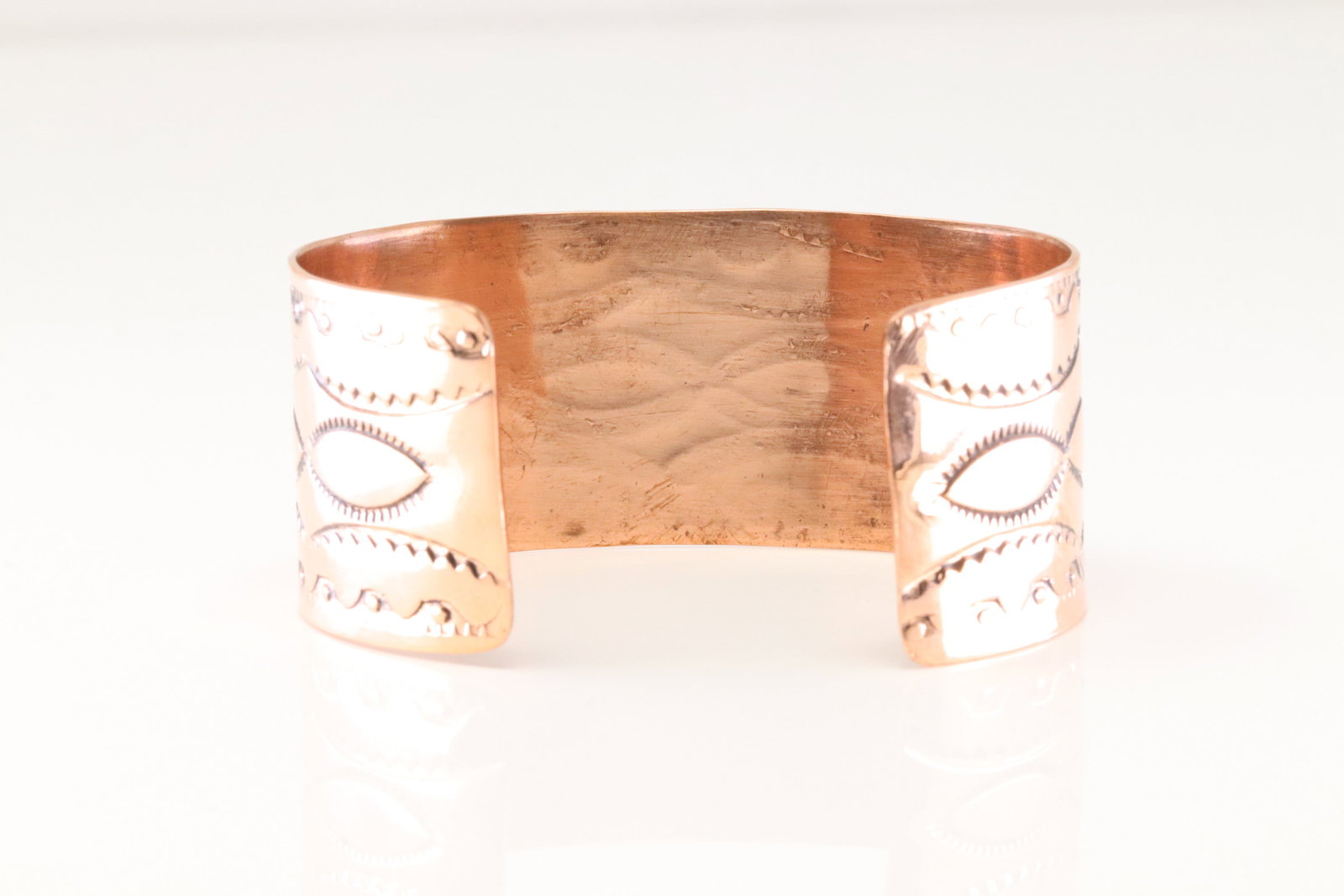 Native Copper Bracelet Cuff. - 4