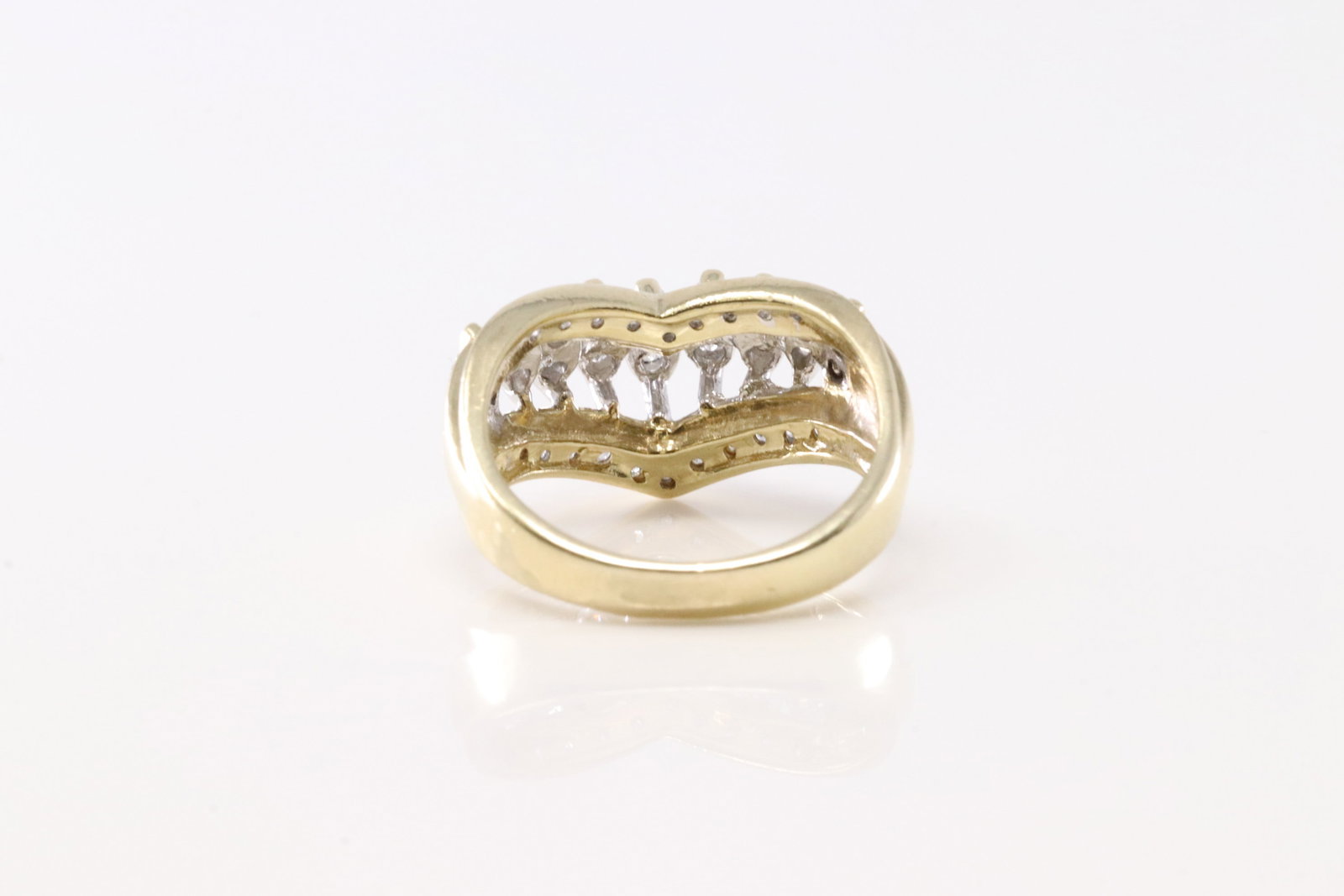 Diamond Ring 10Kt. - 4