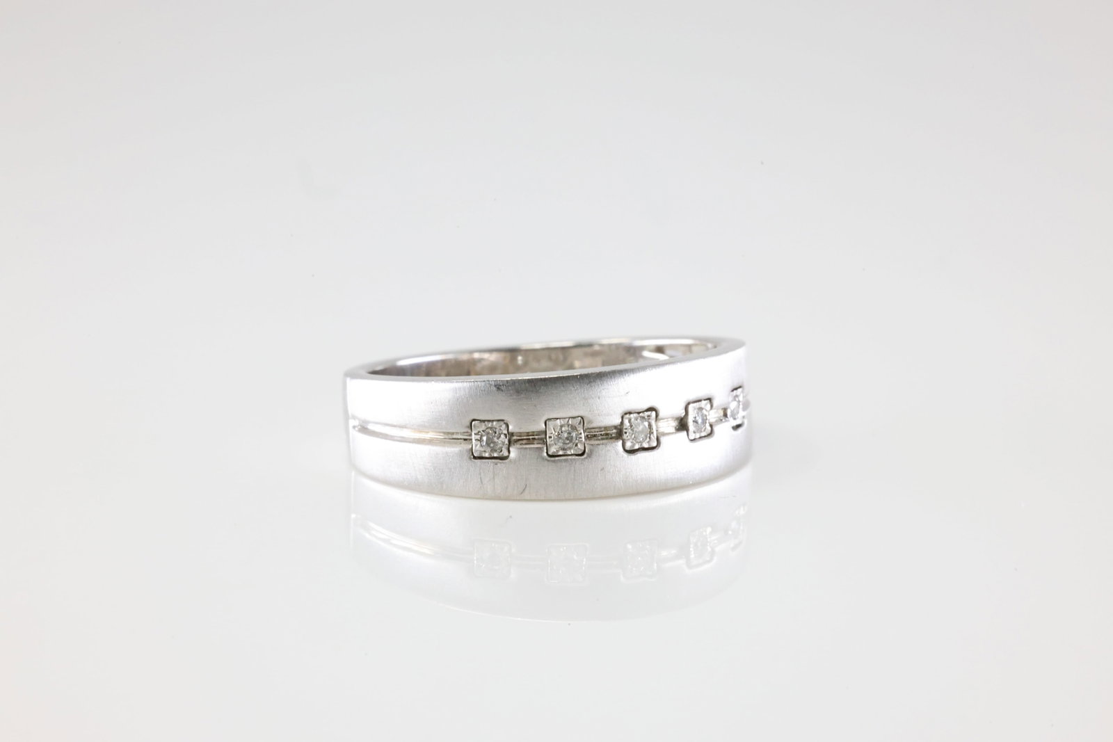 Wedding Diamond Ring 14Kt. - 2