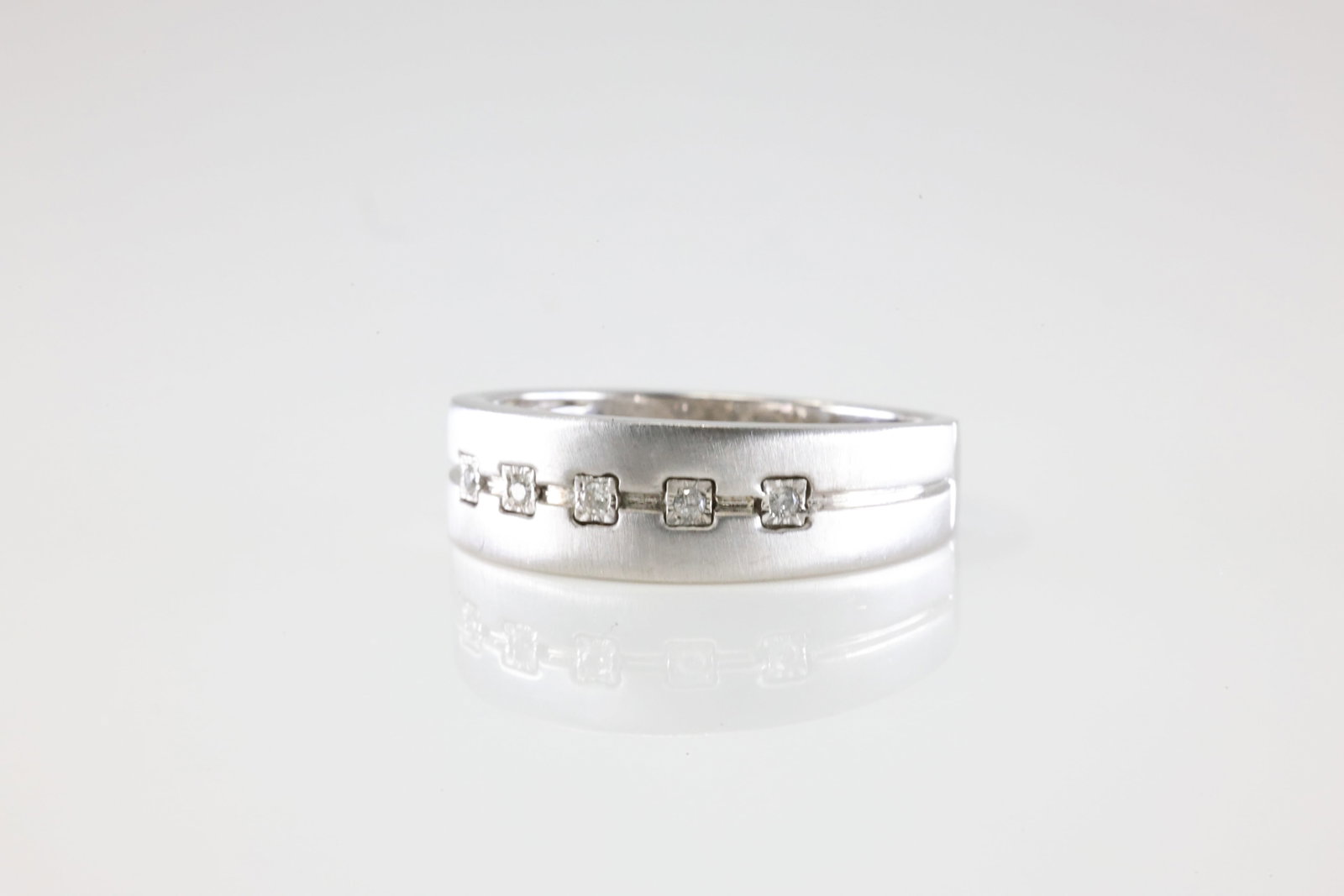 Wedding Diamond Ring 14Kt. - 3