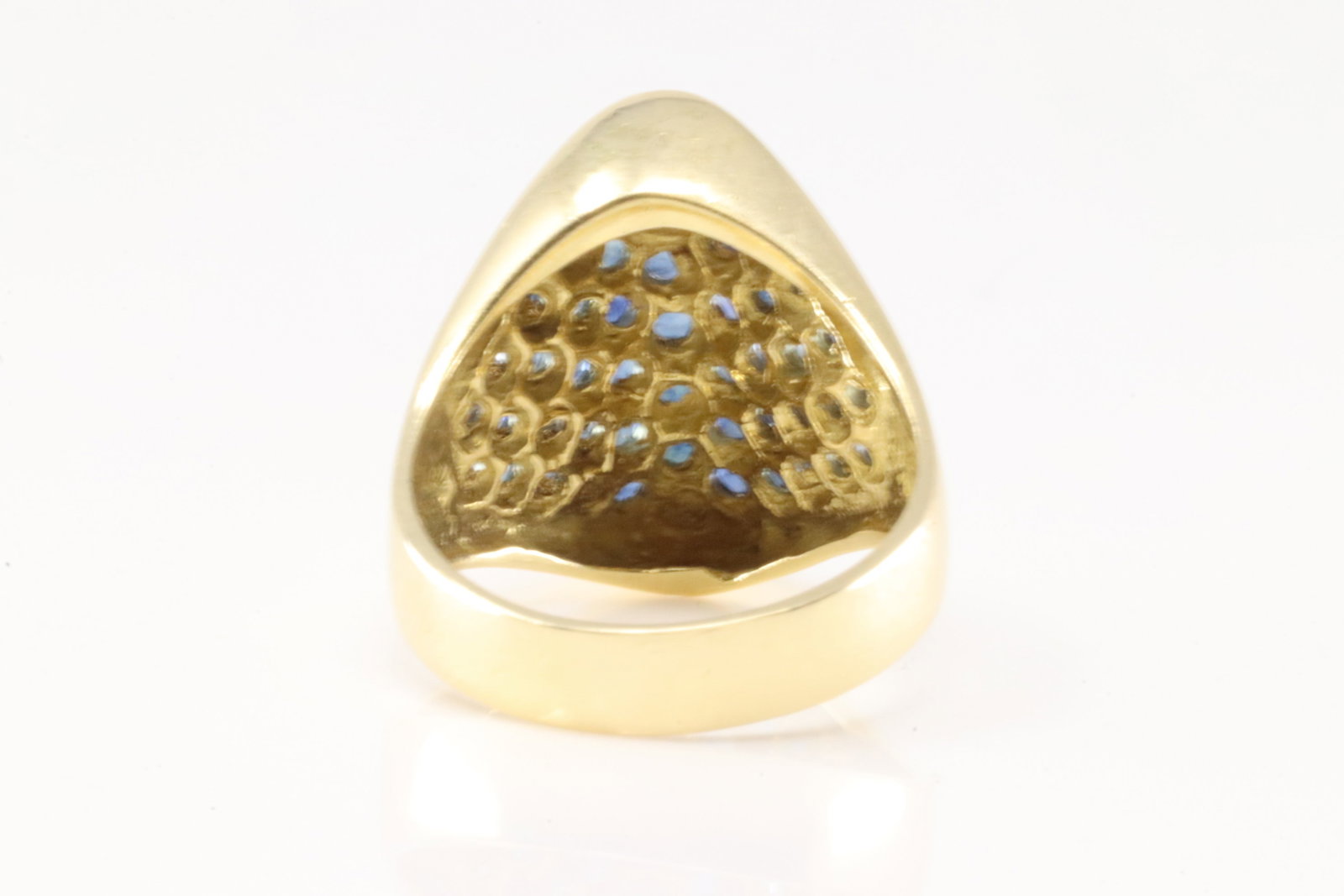 Sapphire Ring 18Kt. - 4