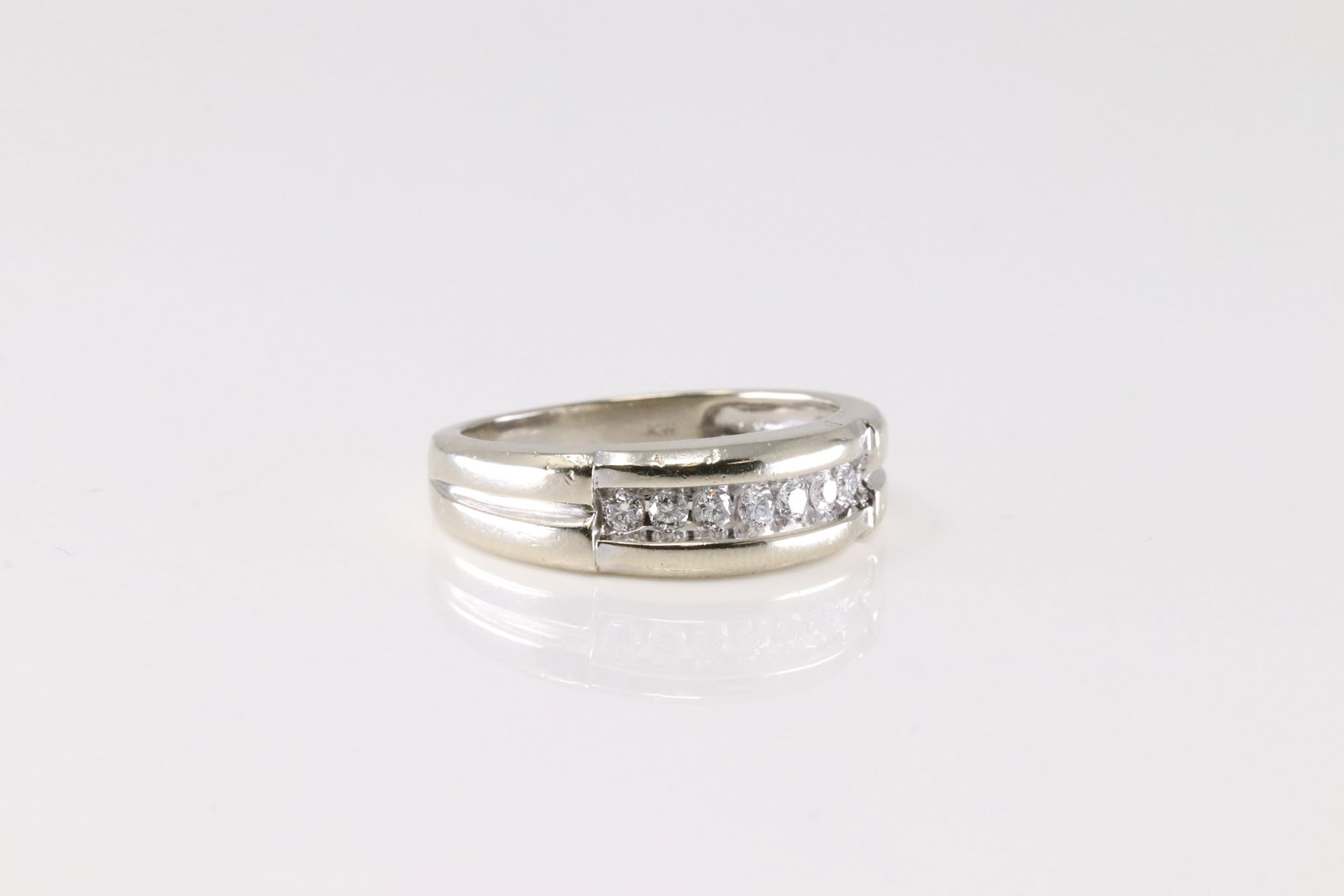 Wedding Diamond Ring 14Kt. - 2