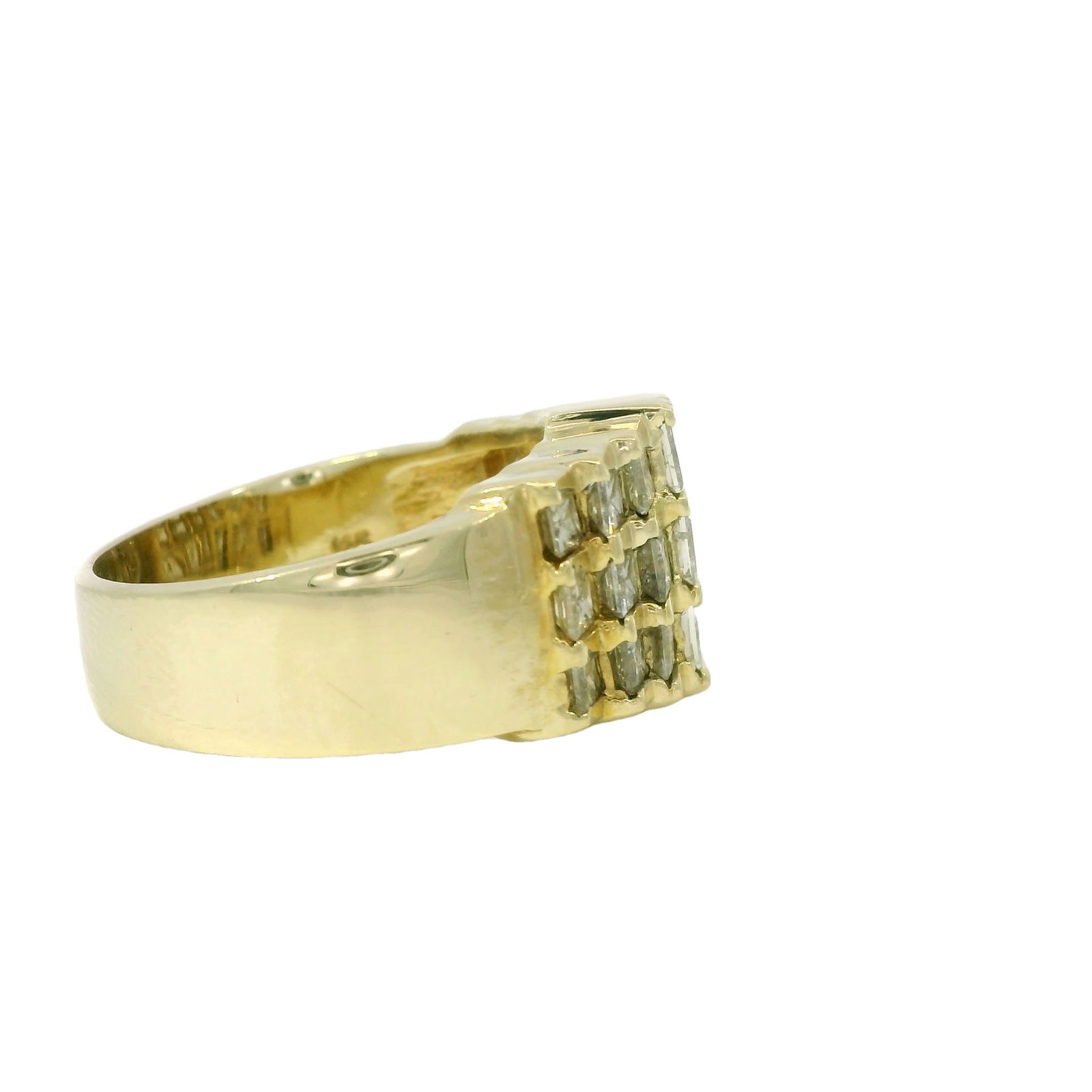 Princess Diamond Ring 14Kt. - 4