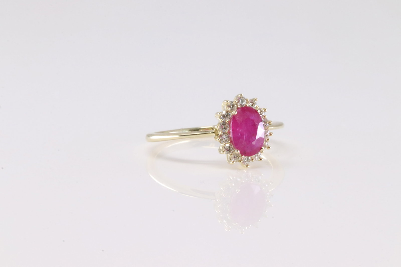 Ruby & Diamond Ring 10Kt. - 2