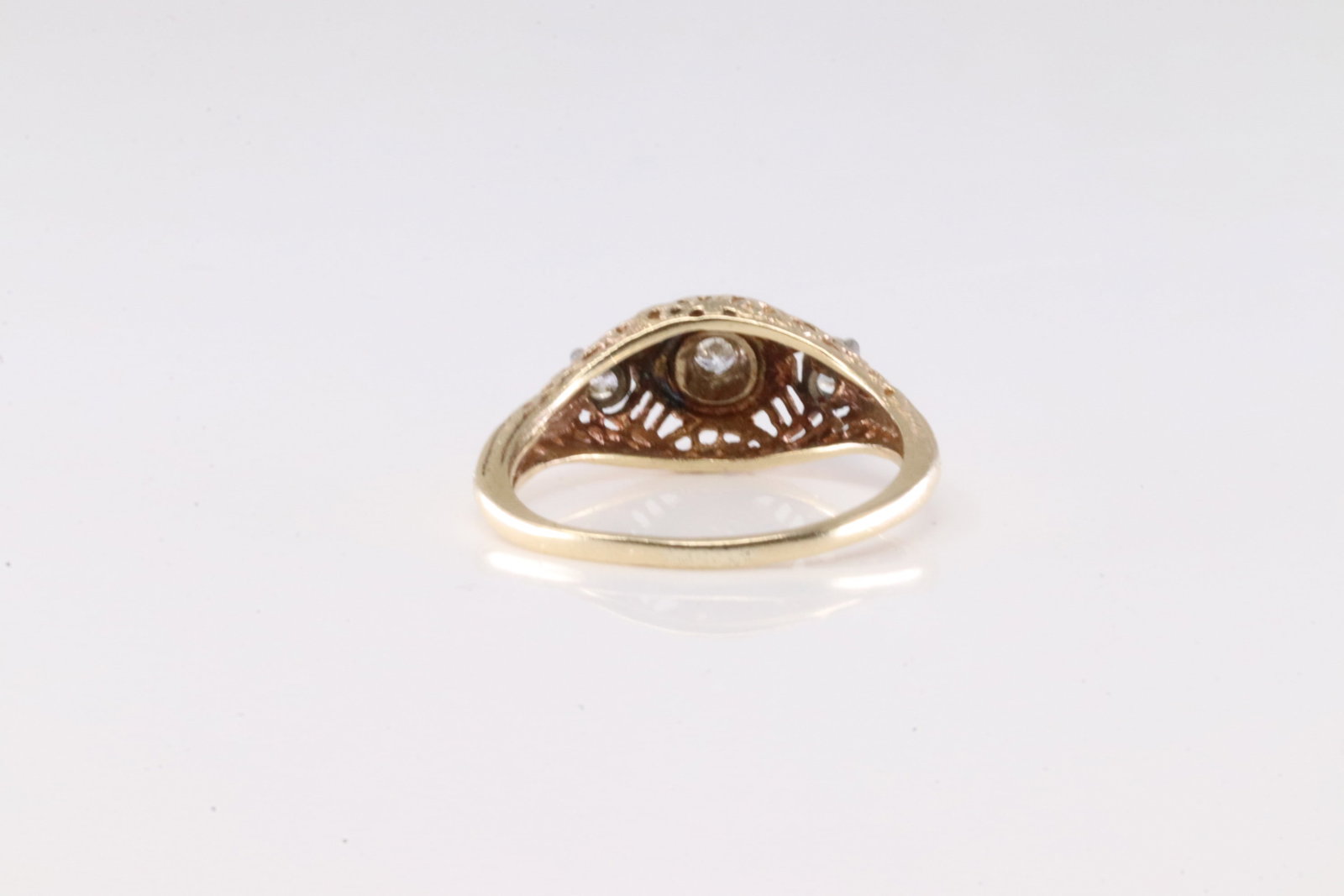 Diamond Ring 10Kt. - 4