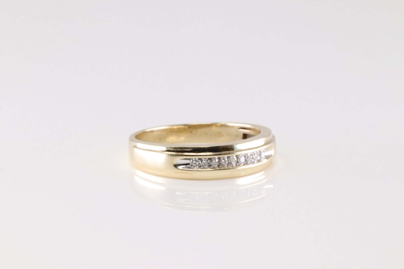 Wedding Diamond Ring 10Kt. - 2