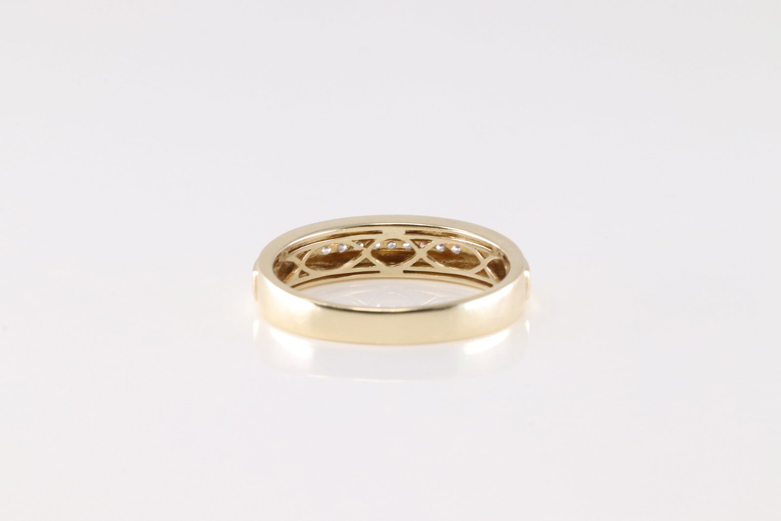 Wedding Diamond Ring 10Kt. - 4
